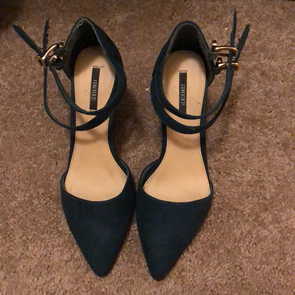Dark Teal heels